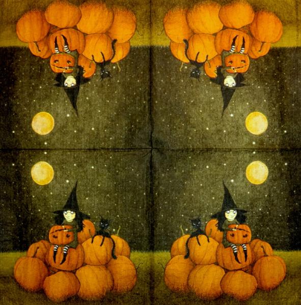 077 Halloween - 3-ply